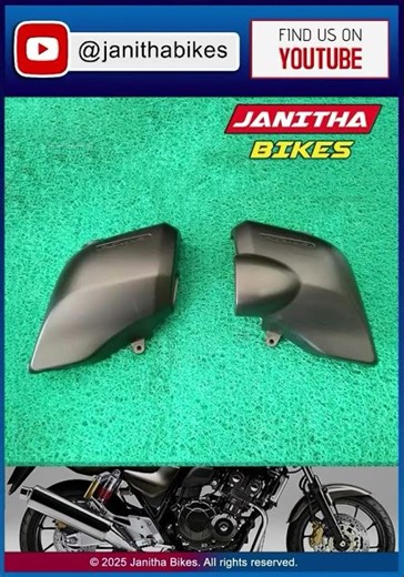 Honda CB400SF REVO Genuine Air Cleaner Box Side Cover ~ NC42 | JANITHA BIKES