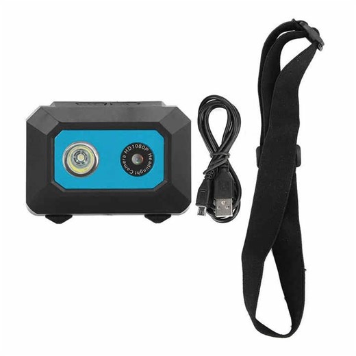 F18 1080P HD Outdoor Sport Bike Camera Night Vision DVR Cam SOS Head-mounted Action Helmet Video Recording 60fps CMOS Imaging