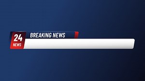 Motion Graphic of Breaking news banners design | Free Stock Video Footage