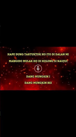 karaoke lagu batak terbaru dari las gabe trio unang attoi be au rock metal full energy #karaoke