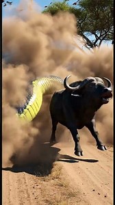 🔥Snake vs Cow #cow