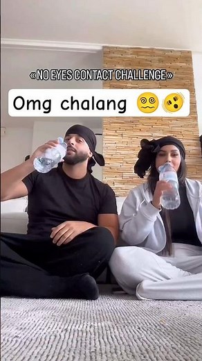 "No Eye Contact Challenge 👀 |