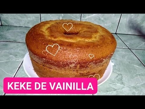 KEKE DE VAINILLA / LA MEJOR RECETA / BUENAZO / LOREANNE DÍAZ