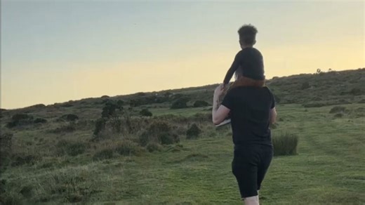 Delivery driver opens front door and drops package inside without waiting for recipient