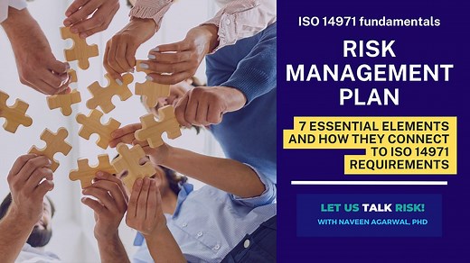 ISO 14971 Fundamentals: Risk management plan