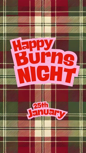 Burns Night supper tonight