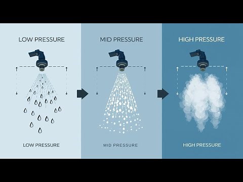 Difference Between Low, Mid & High Pressure Misting Systems Explained by Mistcooling Inc.