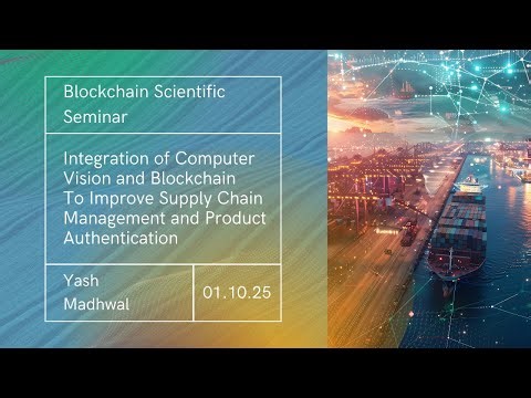 Integration of CV and Blockchain To Improve Supply Chain Management and Product Authentication