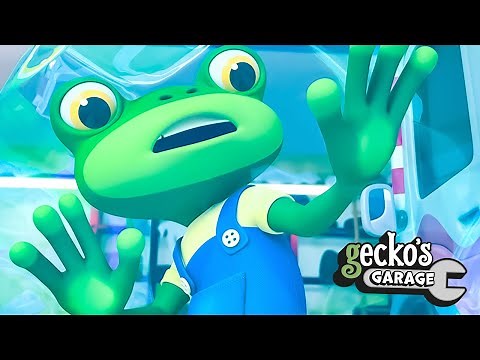 Gecko Becomes An Ice Cube! | Gecko's Garage | Trucks For Children | Cartoons For Kids