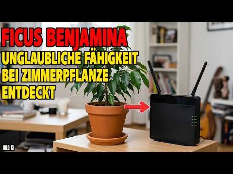 Ficus Benjamina - Incredible ability discovered in houseplant - April Fool's joke