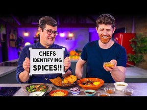 2 Chefs Try to Identify Spices by Taste | Sorted Food