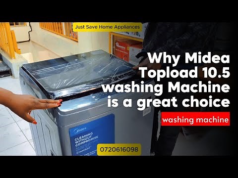 "Midea Washing Machine Review: Stylish, Efficient, and Built to Last!"