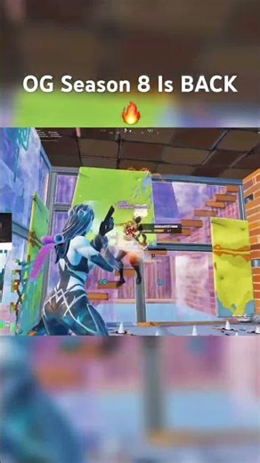 Season 8 Is BACK 😭🔥 #fortnite #fotnite #gaming #fortniteog