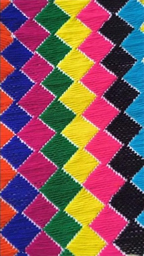 Wool embroidery #woolembroidery #embroidery #asondesign #shorts