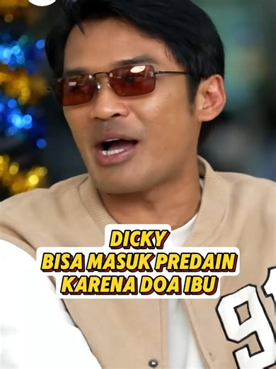 Dicky Bisa Masuk Predain Karena Doa Ibu