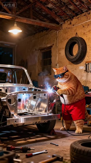 #funnyvideos #orangecat #cartoon #cutecat #aicat