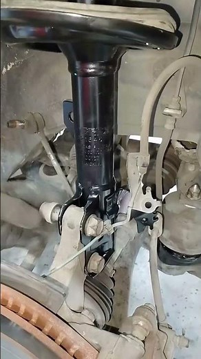 Toyota Camry front Wheel shock absorber and strut mount replacement