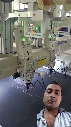 Two Heads Wire Stitching Machine #automatic #cnc #sewing #automotive