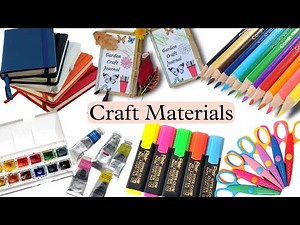 My Art and Craft Materials 😍 || Craft tour ✈️ #diy #craft
