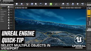 In this tutorial Quick-Tip, I show you how you can select multiple objects in the viewport while working in Unreal Engine https://youtu.be/vDohlxuINmU | Winbush