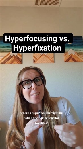 Hyperfocusing vs. hyperfixation