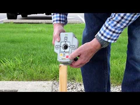 Automatic Setup Using Spot Finder W/DG Pipe Lasers