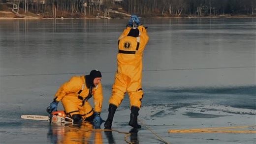 Indianapolis Fire Department on Instagram: "#IFD Surface/Ice Dive Rescue Training at Eagle Creek Reservoir"