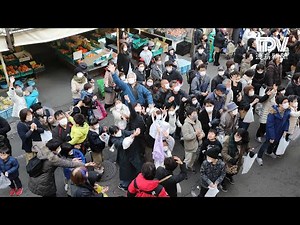 迎春準備大忙し買い物客でにぎわい 徳島市