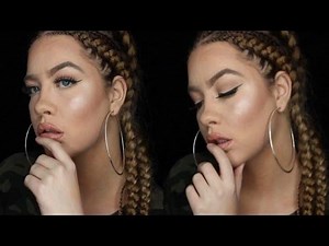 Glowy full Coverage FOUNDATION ROUTINE | Beautybymaila