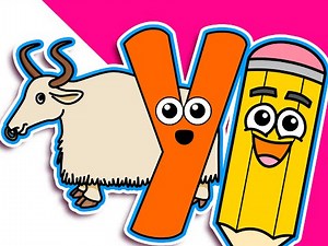 "Yak Starts with Y" | Level 1 Lower Case "y" | Preschool Learning, Teach Autistic Children & Babies