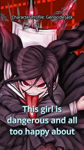 How does Toko Fukawa's Design tell her story? #danganronpa #characterdesign #anime