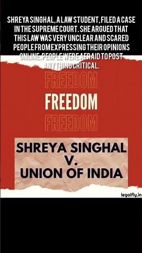 Shreya Singhal v. Union of India (2015) #viral #viralvideo #subscribe #famous #follow