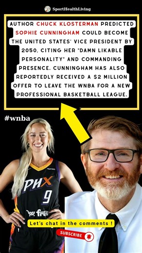 Author Predicts Sophie Cunningham Could Be America’s VP by 2050 as $2M League Offer Sparks Buzz