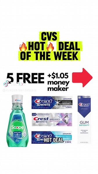 Through 10.4, here is a 🔥 CVS deal to do this week! CVS has so many great deals this week! #cvs #cvsdeals #cvscouponing #couponing #deals