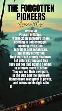 The Forgotten Pioneers