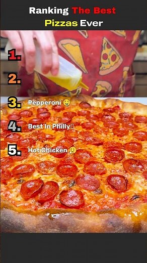 Ranking Best Pizzas Ever! #pizza #food