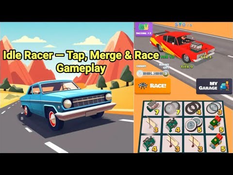 Idle Racer Game Gameplay