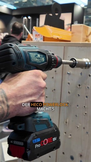 HECO Powerlock screw-in aid now included in the BG BAU funding catalog