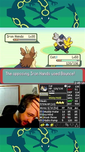 Mixed Luck #kaizoironmon #pokemon #gaming#nuzlockerandomizer