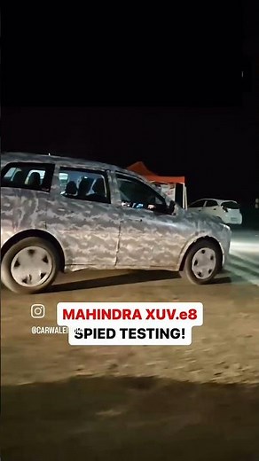 Mahindra XUV 700 EV with 3 INTERIOR SCREENS!