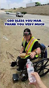 I PERSONALLY handed out 200 boxes of food to HOMELESS people