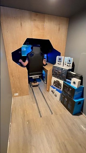 🚀 Progress on #thatsimpit! PC, controls ✅ Next: dashboard & pivot-seat system 💻🛠️ #simpit