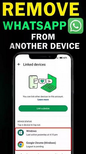 Remove WhatsApp from Another Device! #whatsapp #shorts #hacked