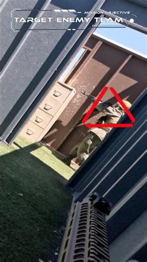 TACTICAL AIRSOFT ENGAGEMENT! #airsoft #gameplay #shorts