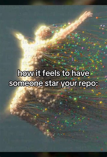 How It Feels to Get a Star on Your GitHub Repo