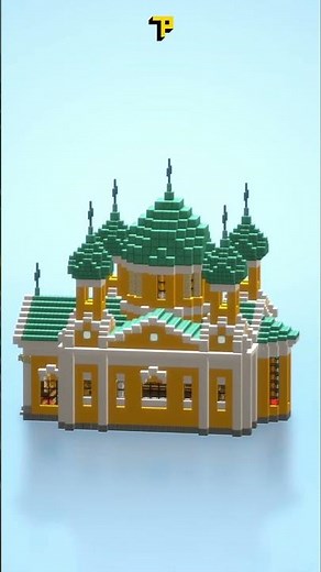 Minecraft Yellow Eastern Orthodox Church