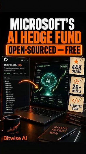 Microsoft Open-Sourced an AI Hedge Fund (Free)