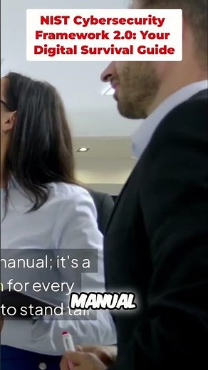 NIST Cybersecurity Framework 2.0: Your Digital Survival Guide #shorts