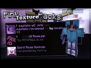 The BEST Pink Texture Packs for Minecraft PVP (Bedwars/Skywars + 1.8.9)