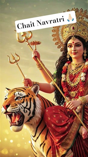 chait Navratri aa gya bhai log support kro 🙏🏻❤️❤️ #viral #navratri #maadurga #garbadress #durgapuja